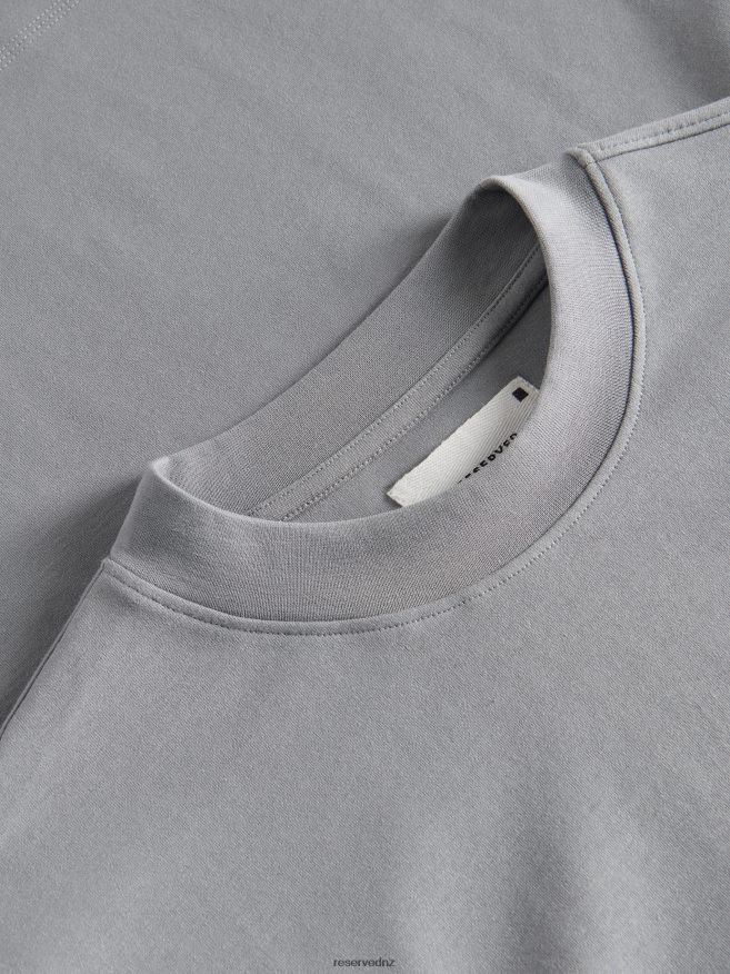 Reserved Men Oversized T-Shirt P6H08T1201 Apparel Light Grey