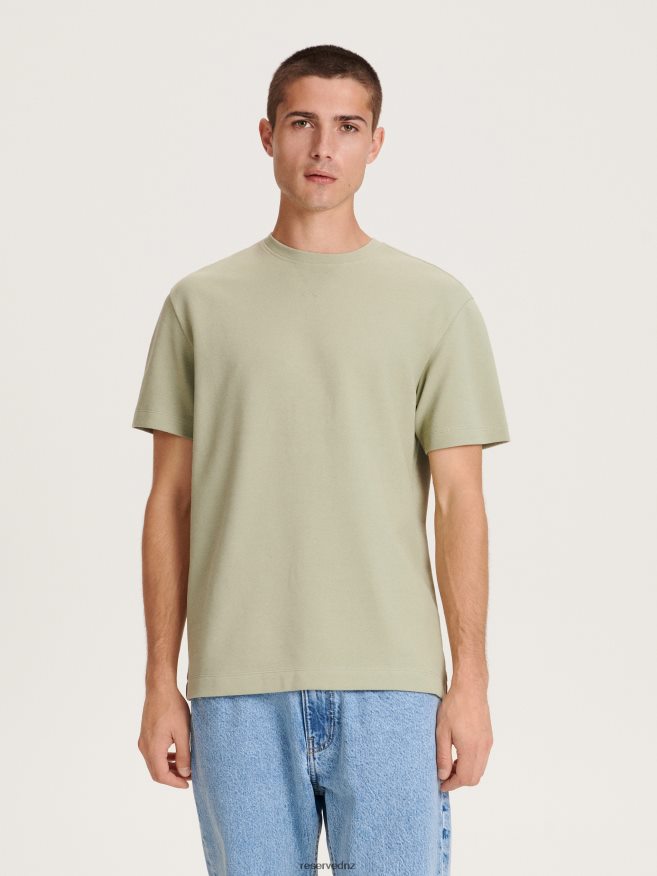 Reserved Men Regular Fit T-Shirt P6H08T1227 Apparel Pale Green