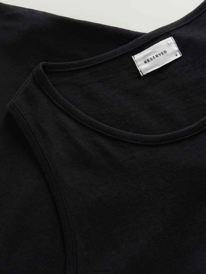 Reserved Men Undershirt P6H08T1289 Apparel Black