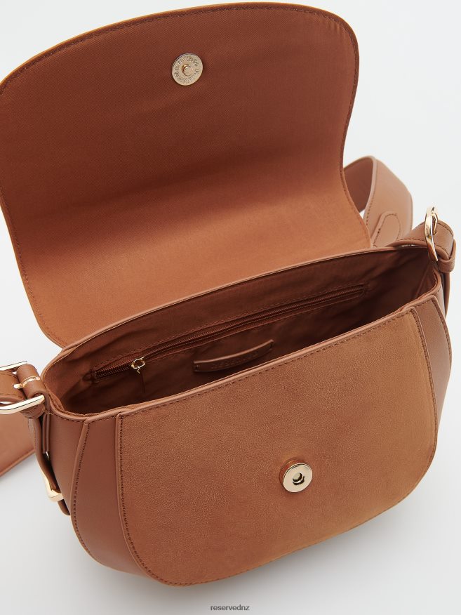 Reserved Women Crossbody Bag P6H08T981 Accessory Golden Brown