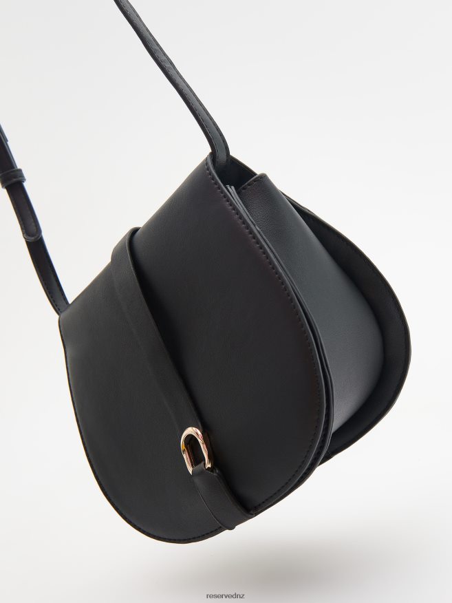 Reserved Women Crossbody Bag With Buckle P6H08T156 Accessory Black