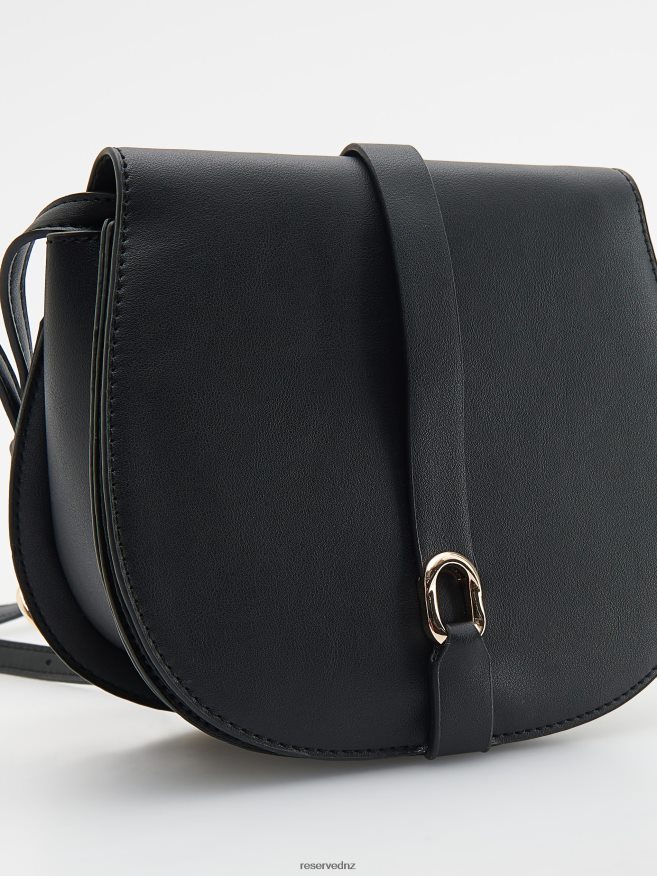 Reserved Women Crossbody Bag With Buckle P6H08T156 Accessory Black