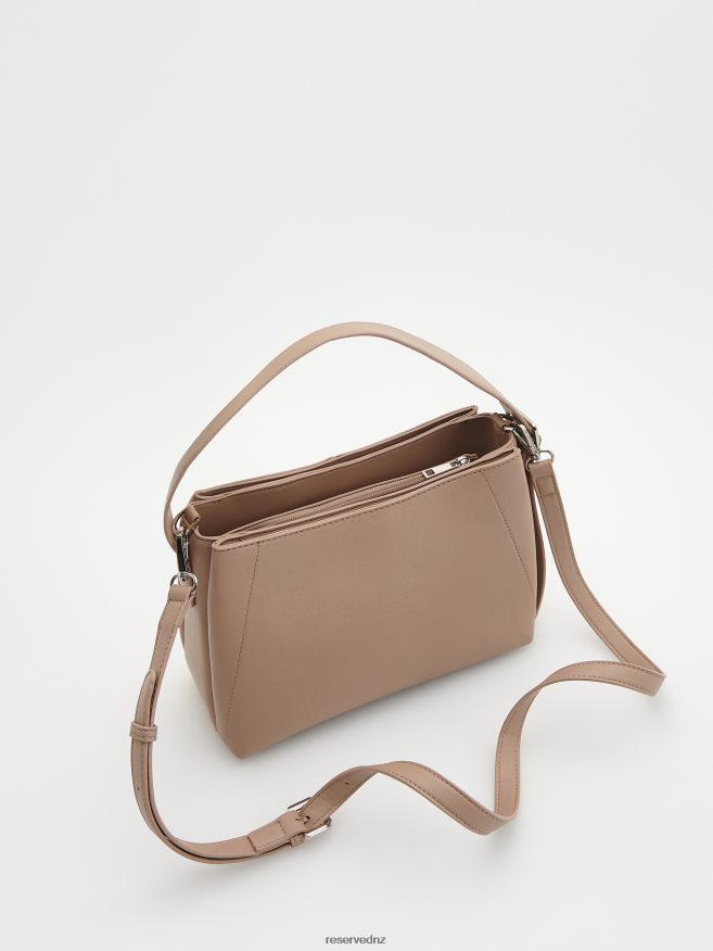 Reserved Women Faux Leather Bag P6H08T182 Accessory Coffee