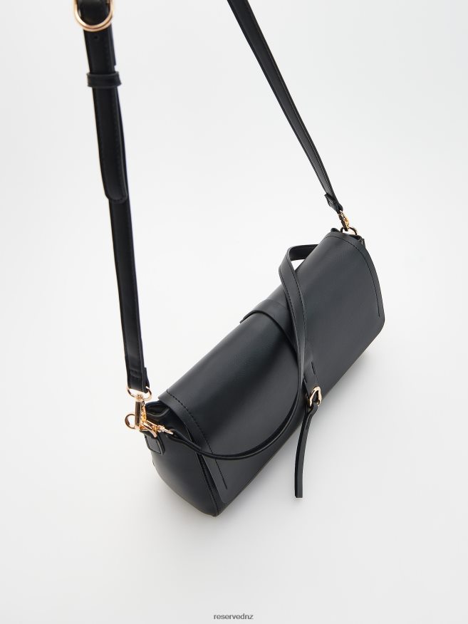 Reserved Women Faux Leather Bag P6H08T201 Accessory Black