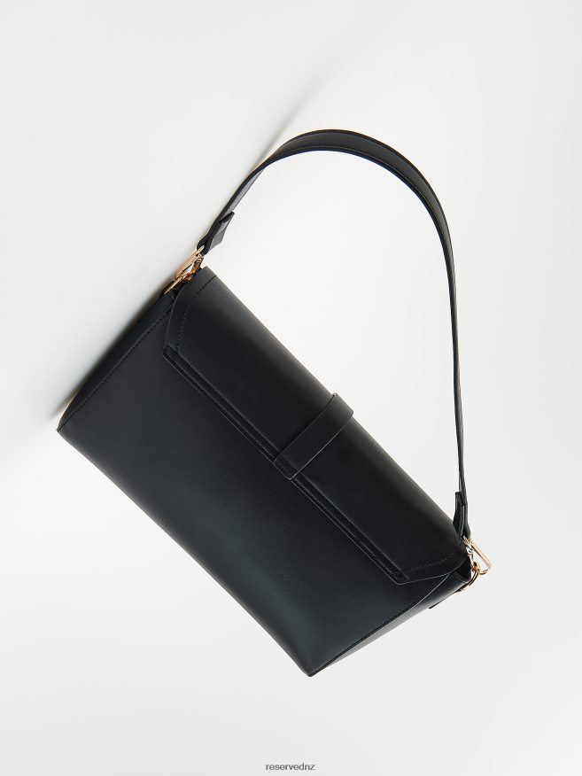 Reserved Women Faux Leather Bag P6H08T201 Accessory Black