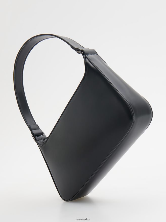 Reserved Women Faux Leather Bag P6H08T212 Accessory Black