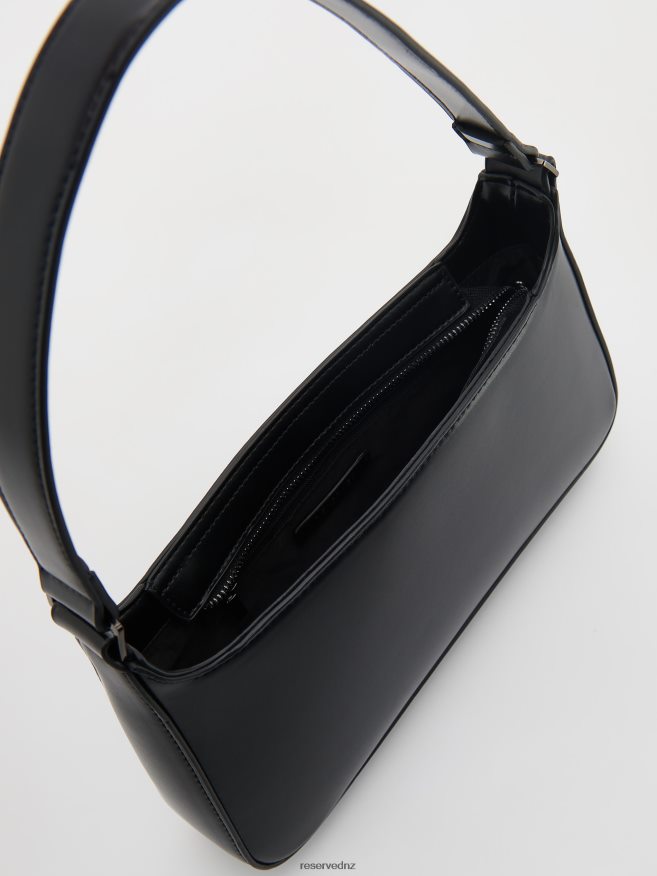Reserved Women Faux Leather Bag P6H08T212 Accessory Black