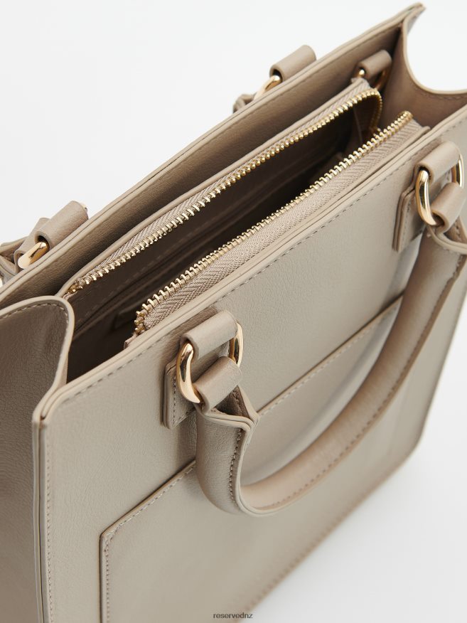 Reserved Women Faux Leather Bag P6H08T994 Accessory Wheat