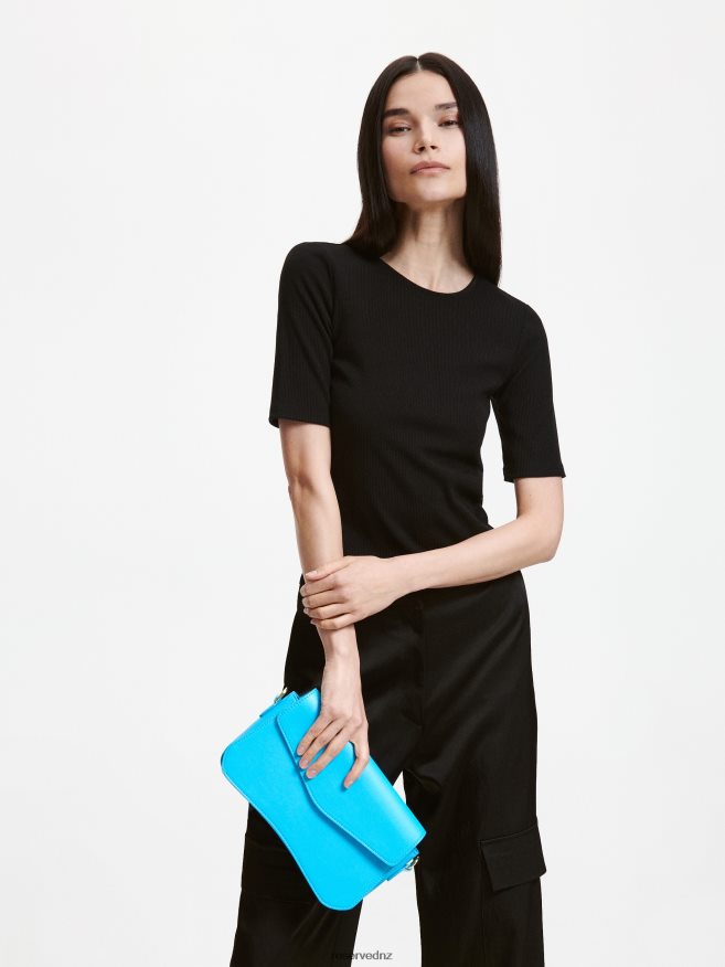 Reserved Women Faux Leather Bag P6H08T995 Accessory Light Blue