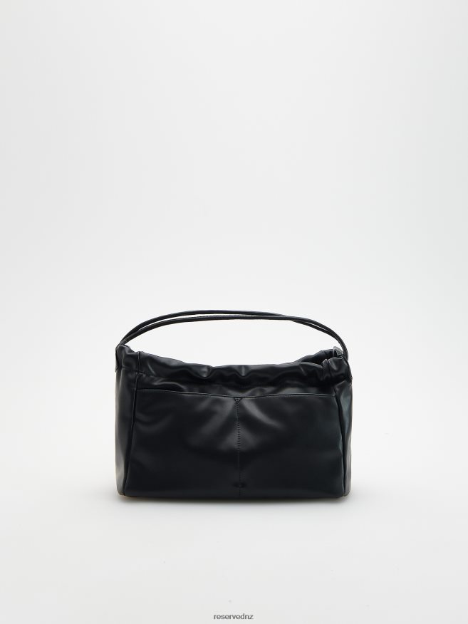 Reserved Women Faux Leather Bag P6H08T999 Accessory Black