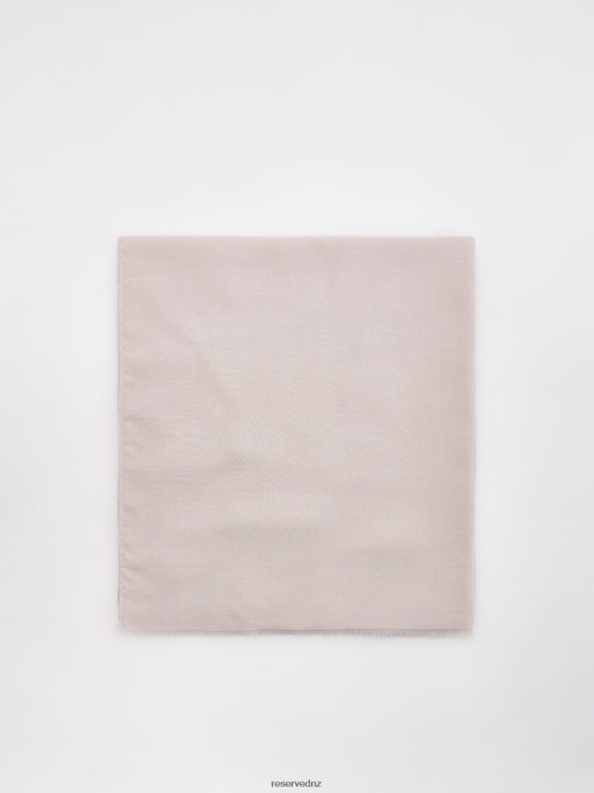 Reserved Women Scarf P6H08T1015 Accessory Beige