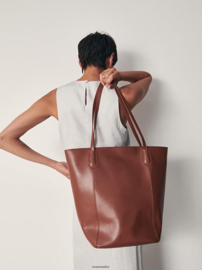 Reserved Women Shopper Bag P6H08T110 Accessory Brown