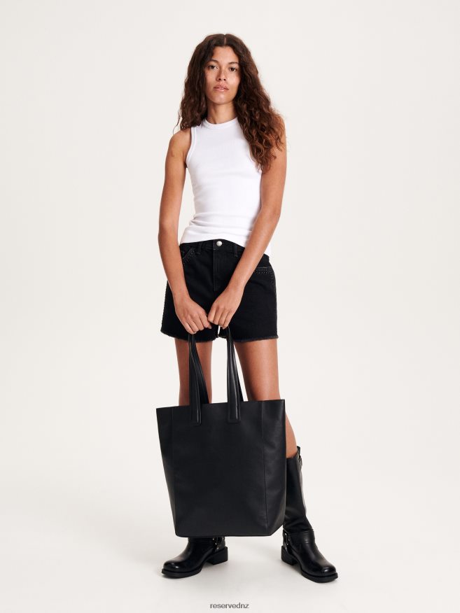 Reserved Women Shopper Bag P6H08T147 Accessory Black