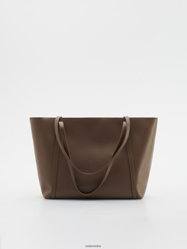 Reserved Women Shopper Bag P6H08T984 Accessory Dusty Brown