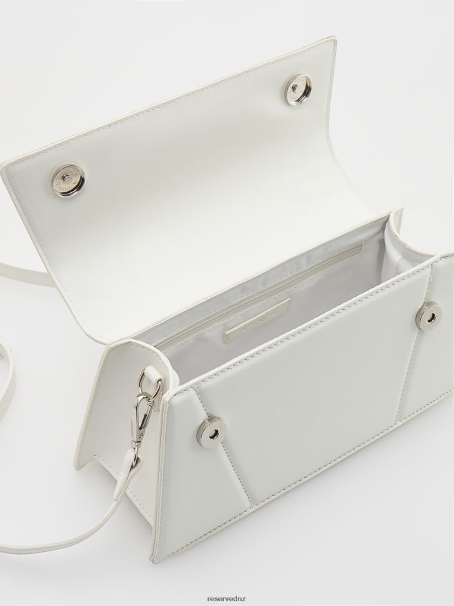 Reserved Women Trapeze Mini Bag P6H08T106 Accessory White