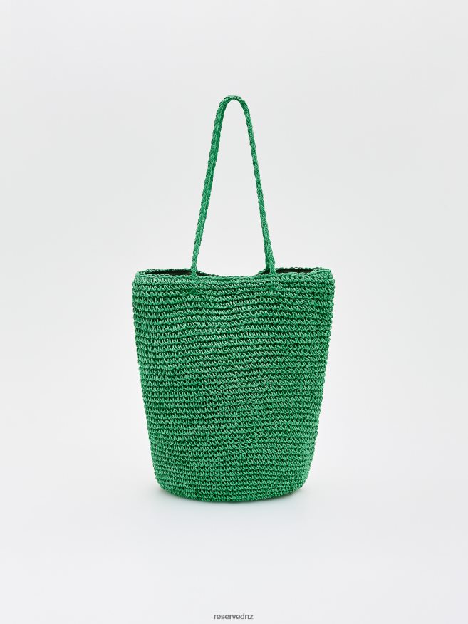 Reserved Women Woven Bag P6H08T997 Accessory Green