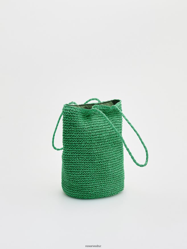Reserved Women Woven Bag P6H08T997 Accessory Green