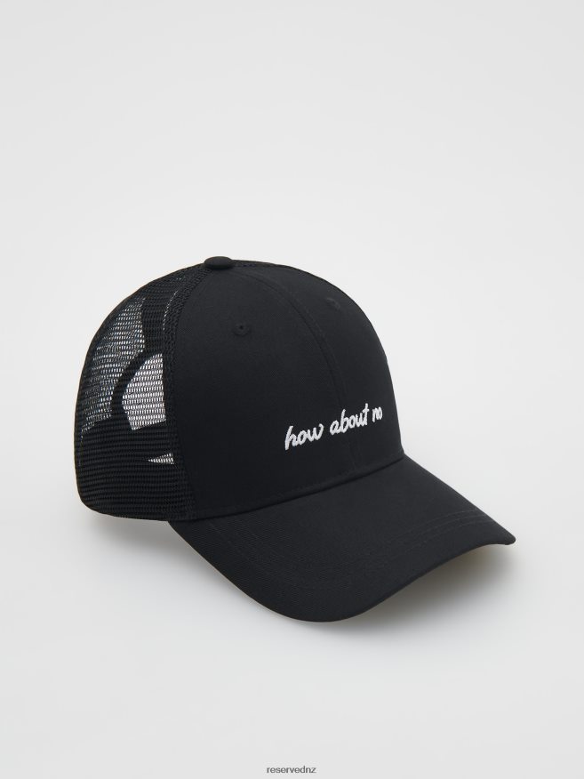 Reserved Women Cap P6H08T1008 Accessory Black