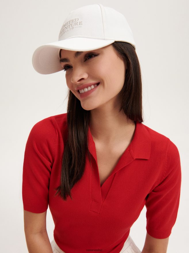 Reserved Women Cap P6H08T1016 Accessory Cream