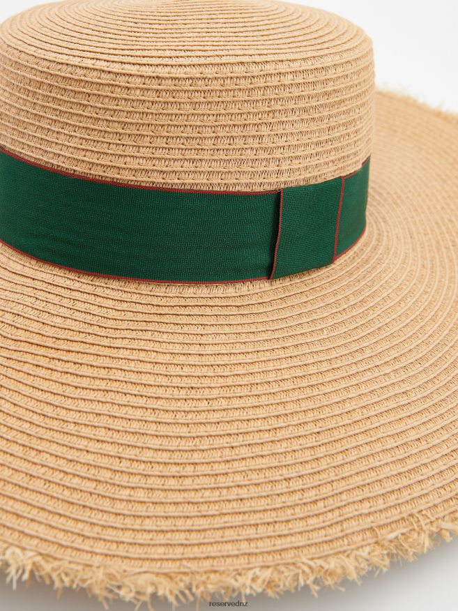 Reserved Women Woven Hat P6H08T1012 Accessory Wheat