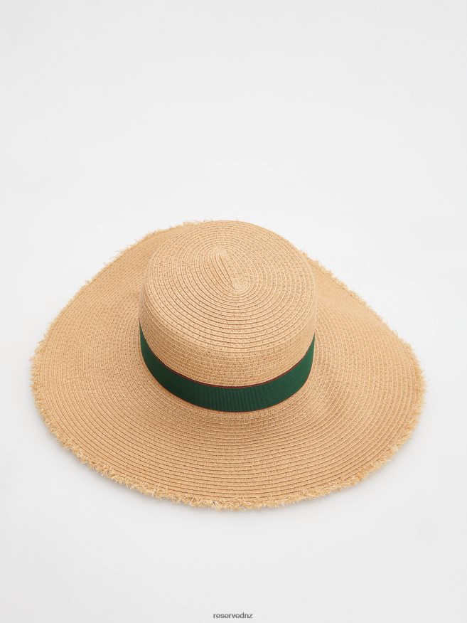 Reserved Women Woven Hat P6H08T1012 Accessory Wheat
