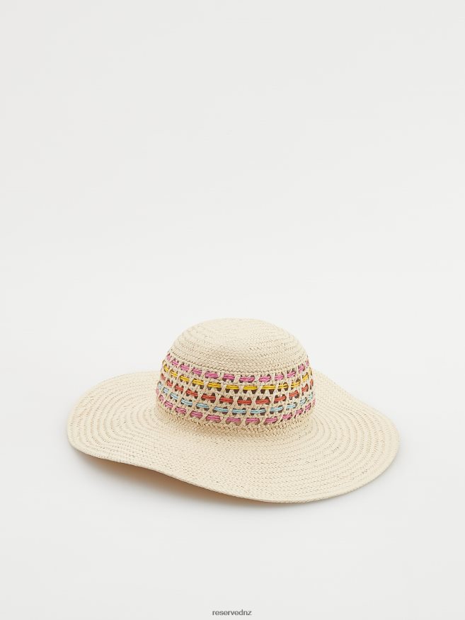 Reserved Women Woven Hat P6H08T1014 Accessory Multicolor