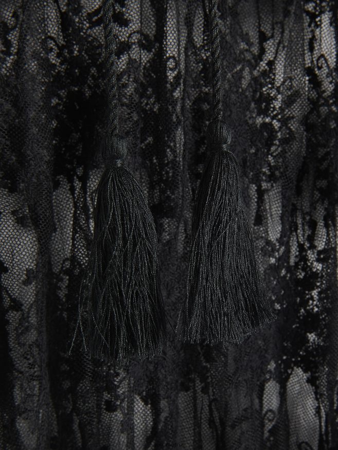 Reserved Women Beach Cover Up P6H08T1020 Apparel Black