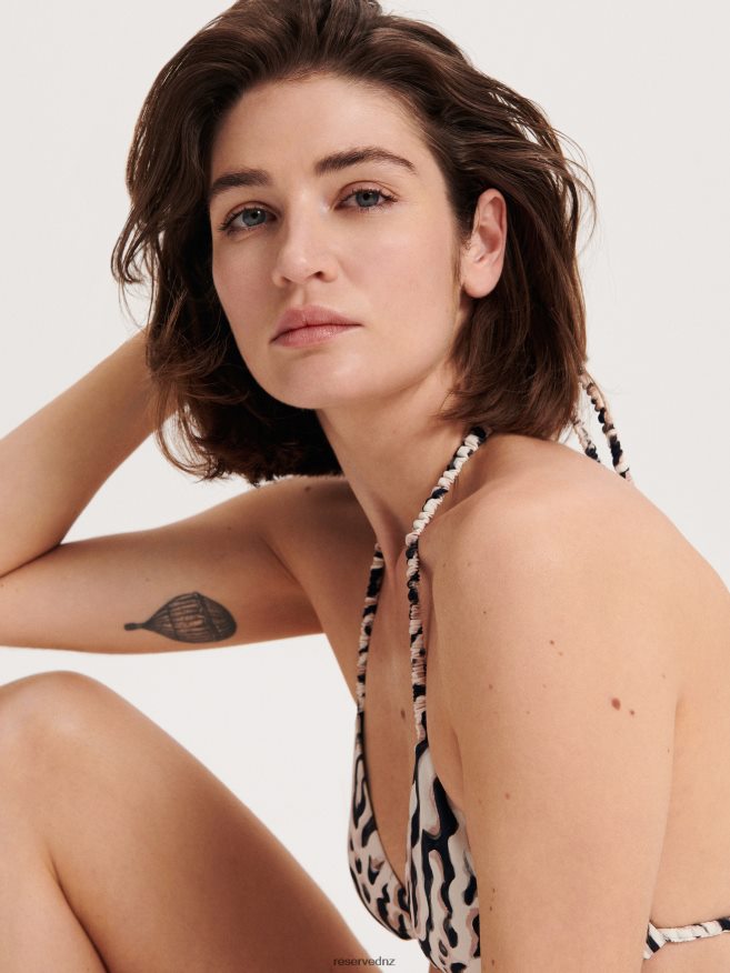 Reserved Women Bikini Top P6H08T1041 Apparel Black