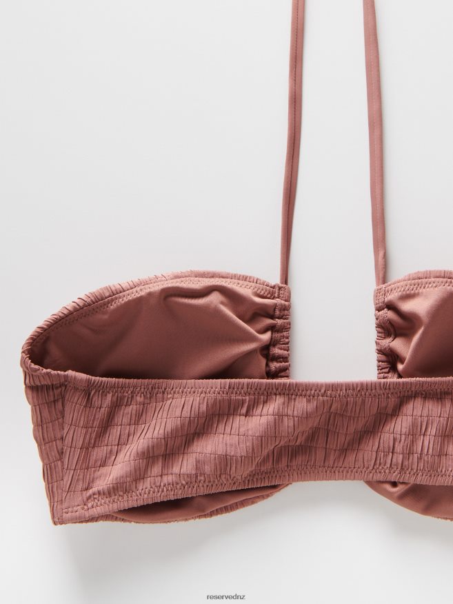 Reserved Women Bikini Top P6H08T1063 Apparel Brown