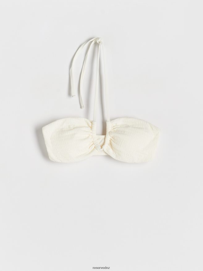 Reserved Women Bikini Top P6H08T1064 Apparel Cream