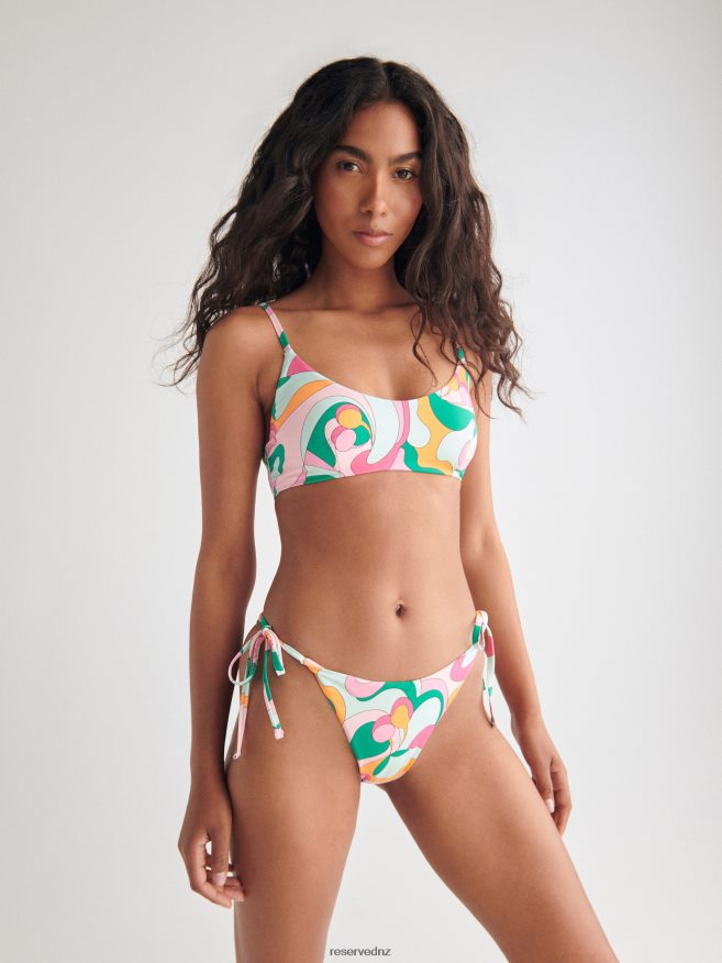 Reserved Women Bikini Top P6H08T1068 Apparel Pale Green