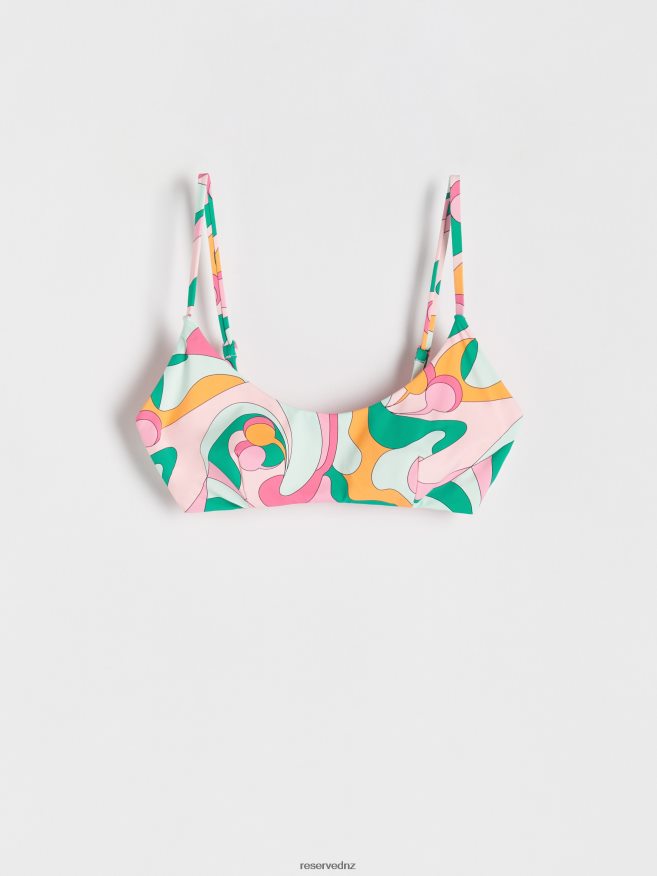 Reserved Women Bikini Top P6H08T1068 Apparel Pale Green