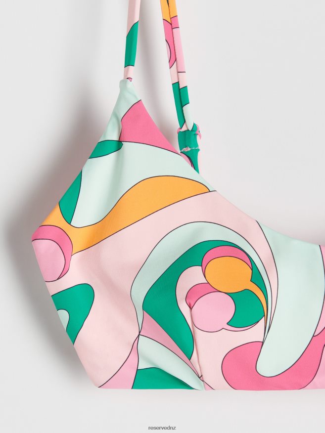 Reserved Women Bikini Top P6H08T1068 Apparel Pale Green