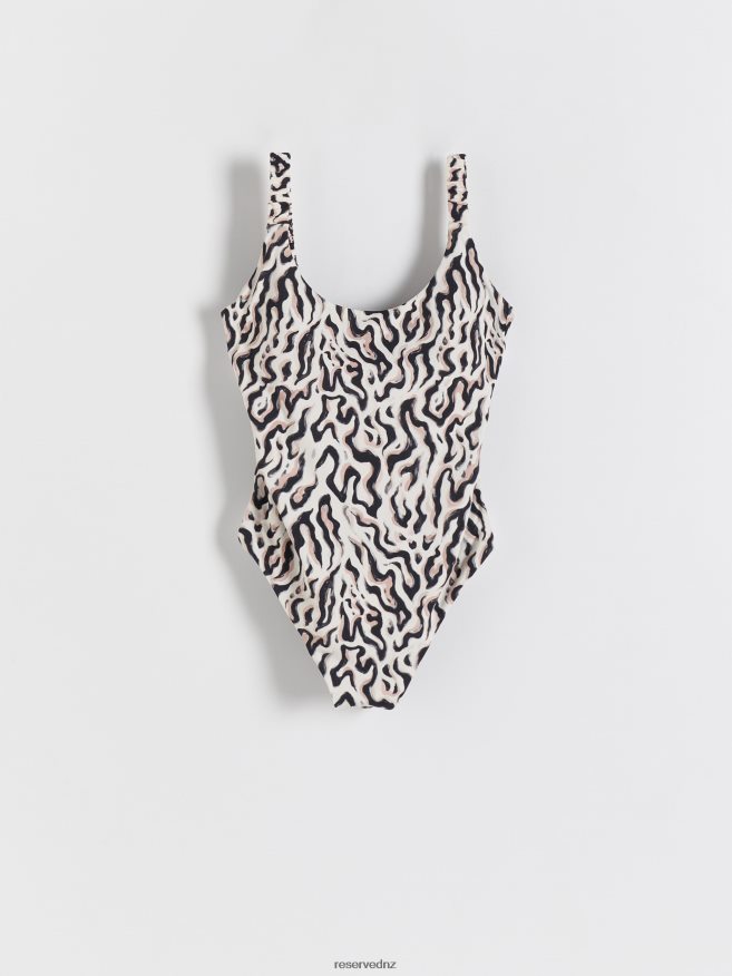 Reserved Women One Piece Swimsuit P6H08T1038 Apparel Black