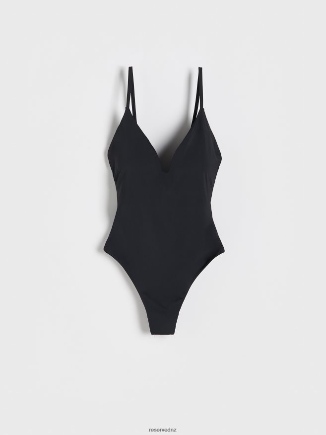 Reserved Women One Piece Swimsuit P6H08T1047 Apparel Black