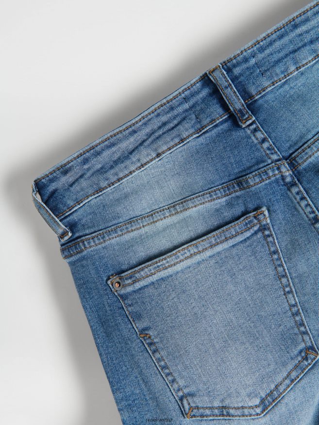 Reserved Women Boyfriend Slim Jeans P6H08T751 Apparel Blue