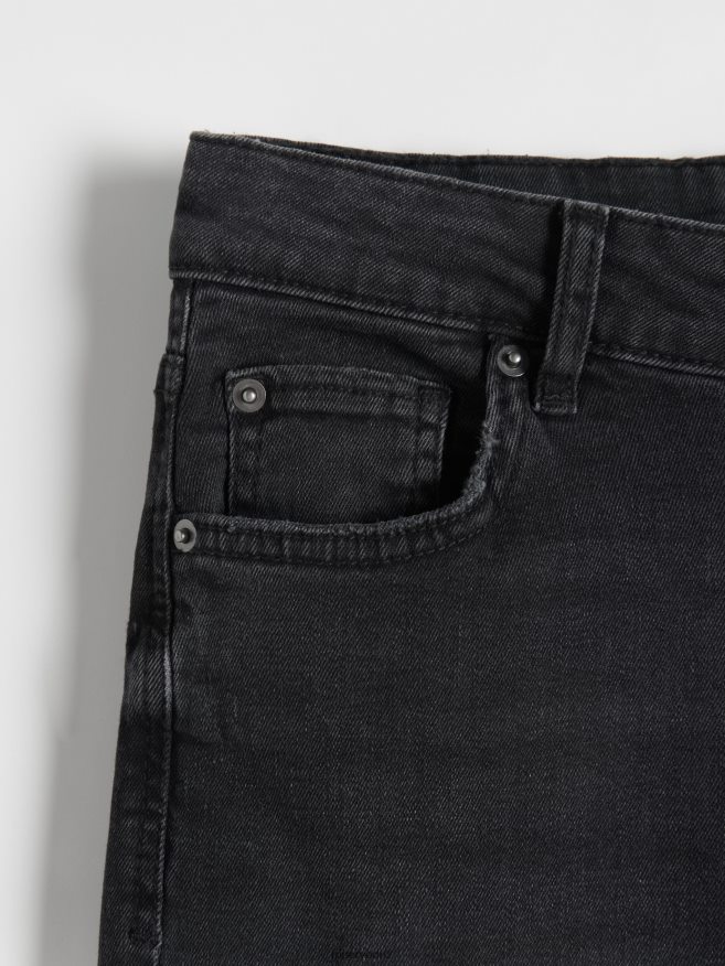 Reserved Women Boyfriend Slim Jeans P6H08T759 Apparel Black