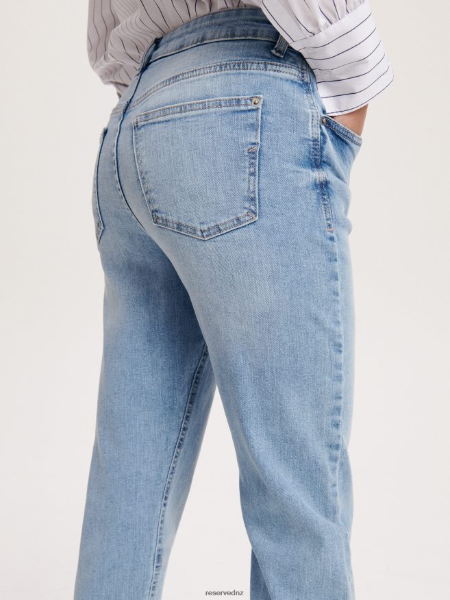 Reserved Women Boyfriend Slim Jeans P6H08T760 Apparel Blue