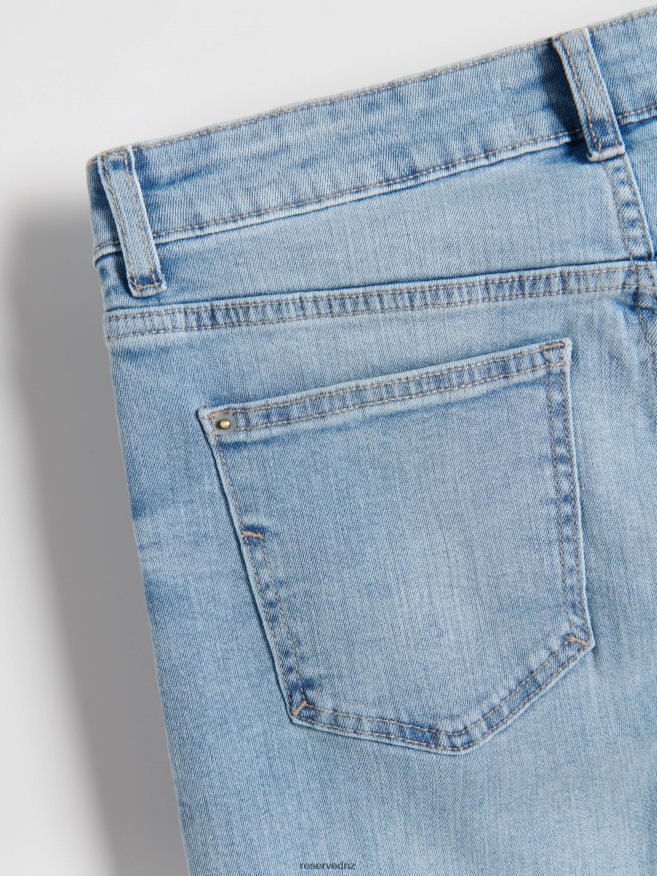 Reserved Women Boyfriend Slim Jeans P6H08T760 Apparel Blue