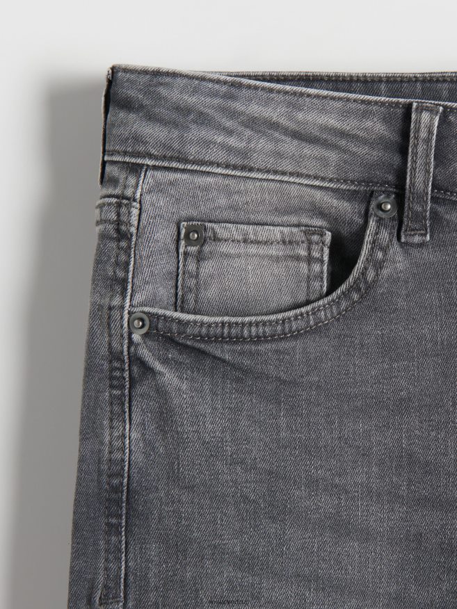 Reserved Women Boyfriend Slim Jeans P6H08T774 Apparel Light Grey