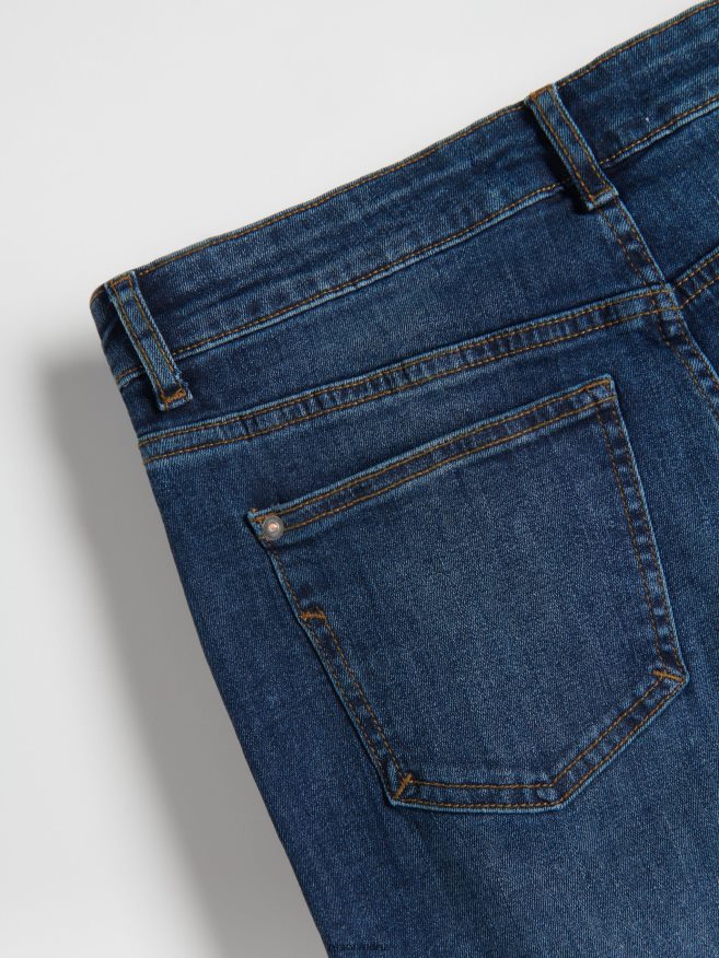 Reserved Women Boyfriend Slim Jeans P6H08T775 Apparel Navy