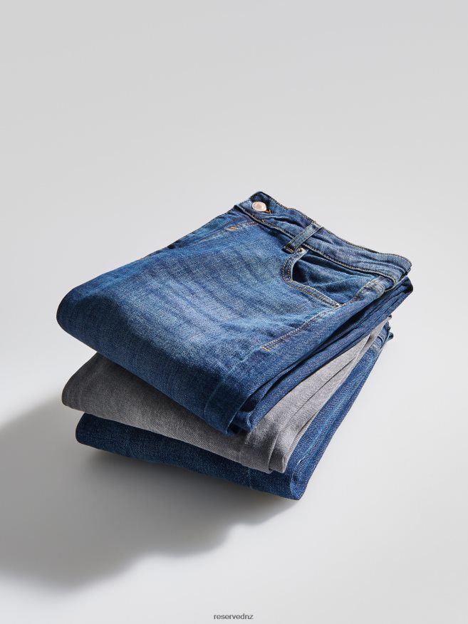 Reserved Women Boyfriend Slim Jeans P6H08T775 Apparel Navy