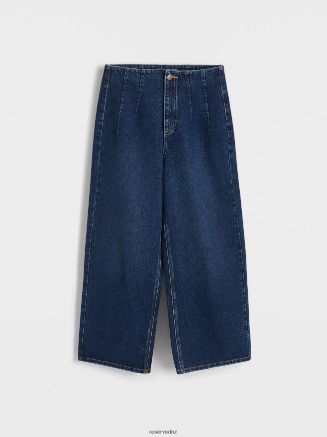 Reserved Women High Waist Jeans P6H08T762 Apparel Navy