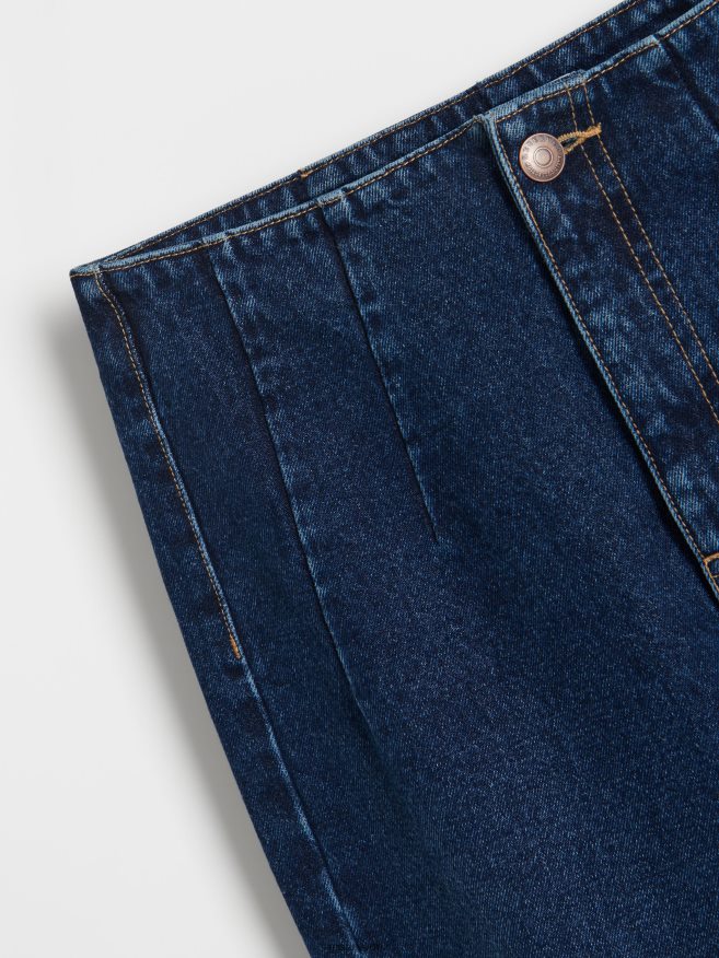 Reserved Women High Waist Jeans P6H08T762 Apparel Navy