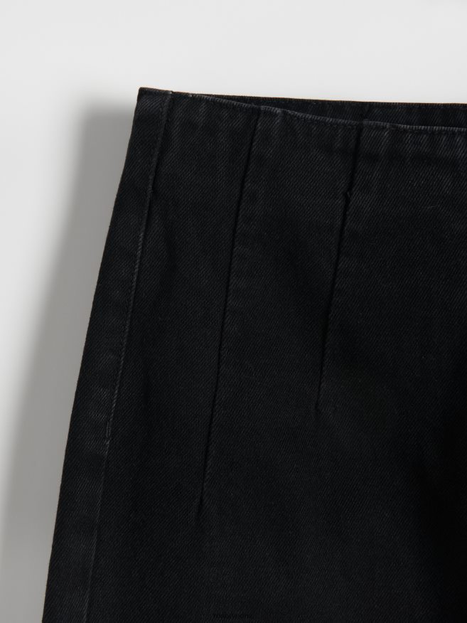 Reserved Women High Waist Jeans P6H08T763 Apparel Black