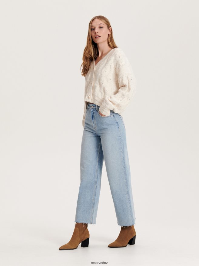 Reserved Women High Waist Marina Jeans P6H08T107 Apparel Blue