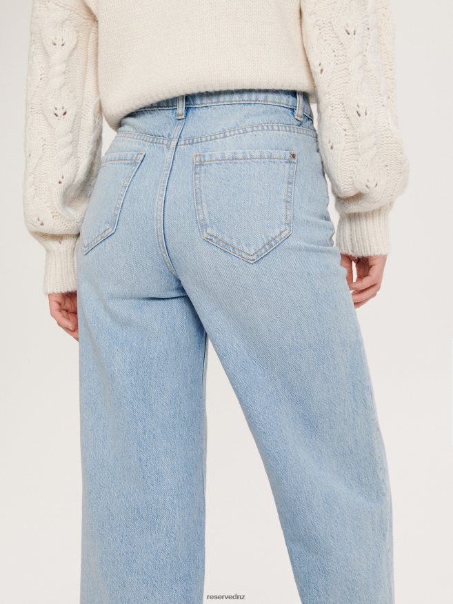 Reserved Women High Waist Marina Jeans P6H08T107 Apparel Blue