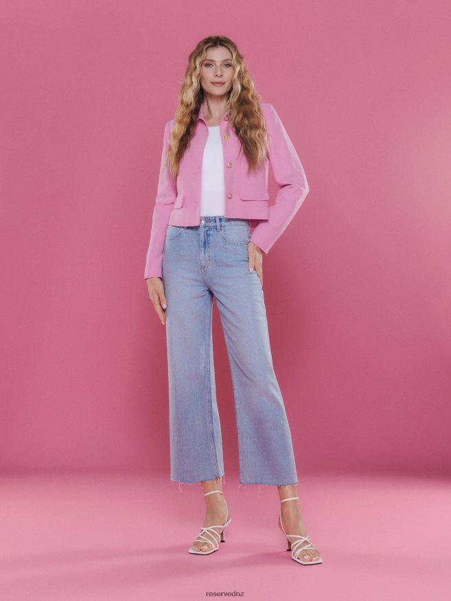 Reserved Women High Waist Marina Jeans P6H08T107 Apparel Blue