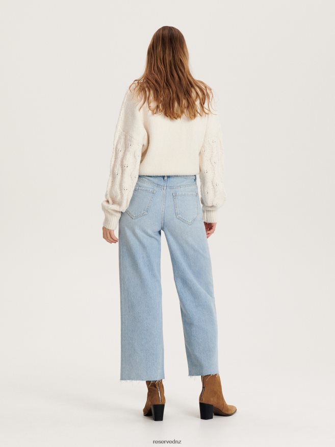 Reserved Women High Waist Marina Jeans P6H08T780 Apparel Blue