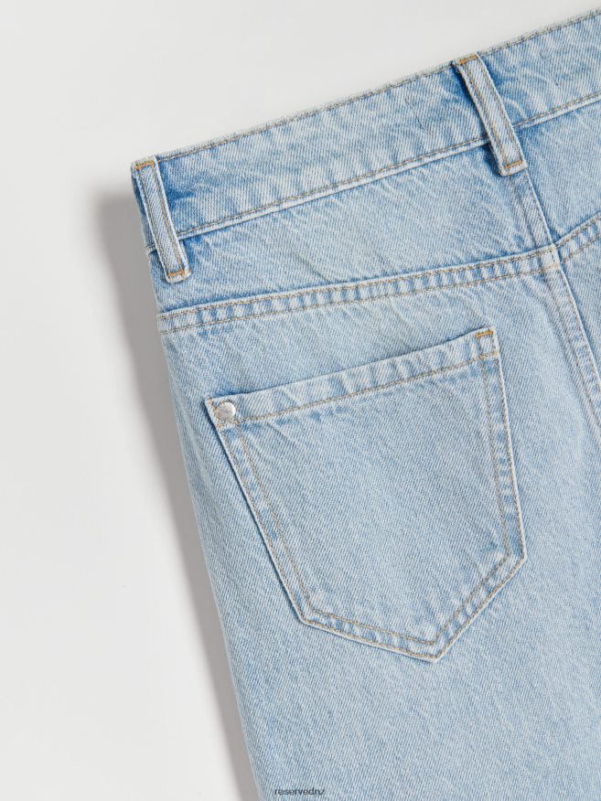 Reserved Women High Waist Marina Jeans P6H08T780 Apparel Blue